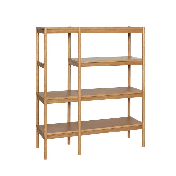 Hübsch Interior - Seize Étagère 120 x 42 x 140 cm, chêne