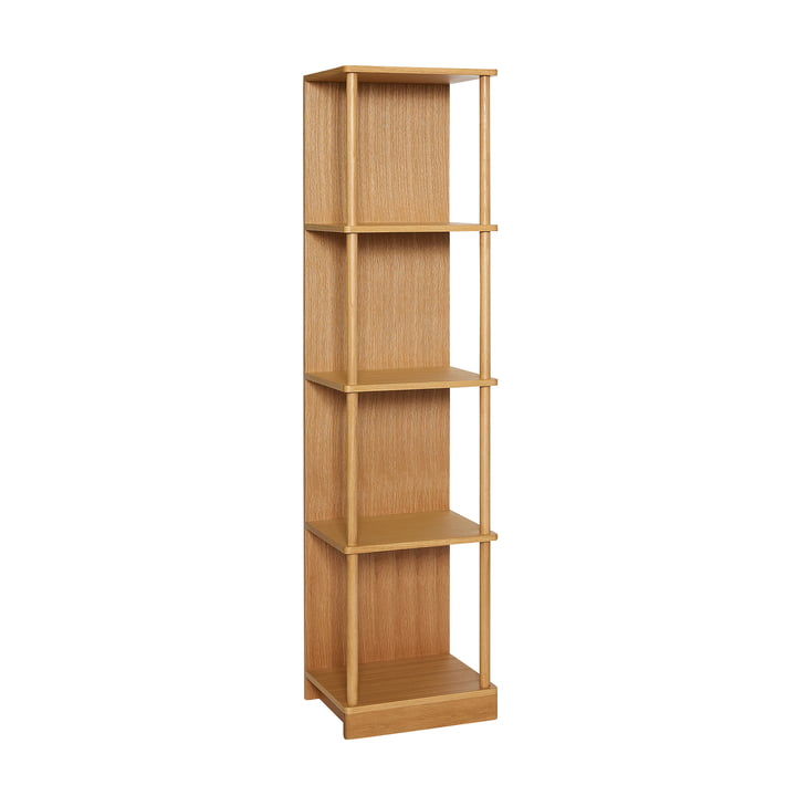 Hübsch Interior - Noblesse Étagère 43 x 37 x 180 cm, chêne