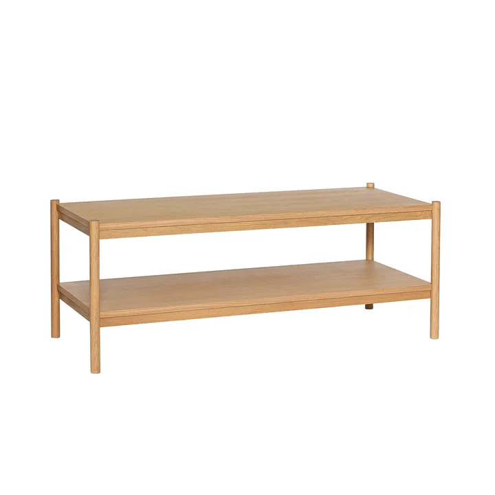 Hübsch Interior - Seize Table basse 120 x 51 cm, Chêne