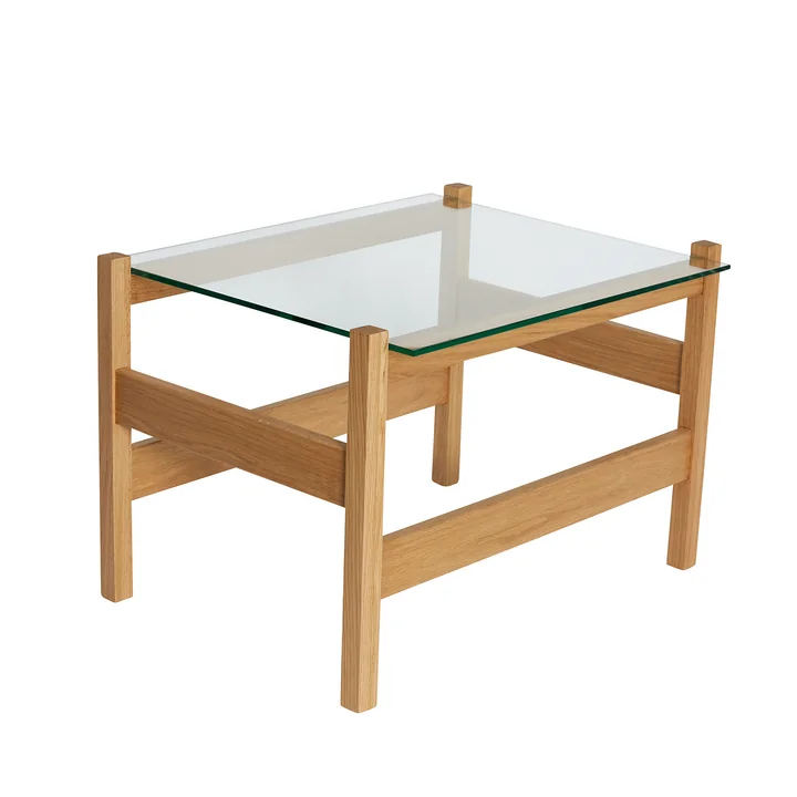 Hübsch Interior - Ledge Table d'appoint, Chêne