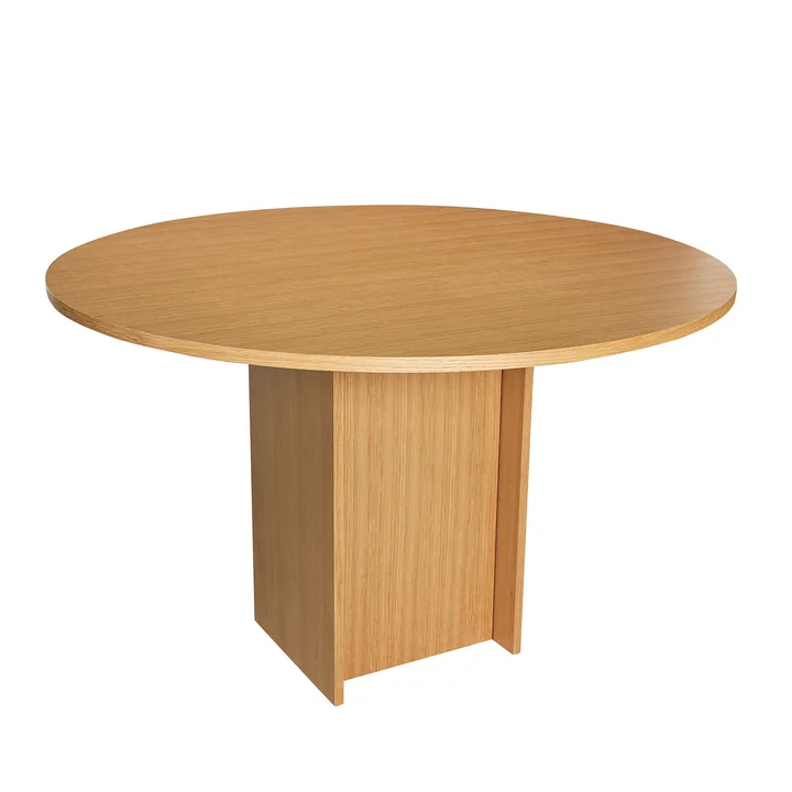 Hübsch Interior - Straight Table à manger, Ø 120 cm, chêne