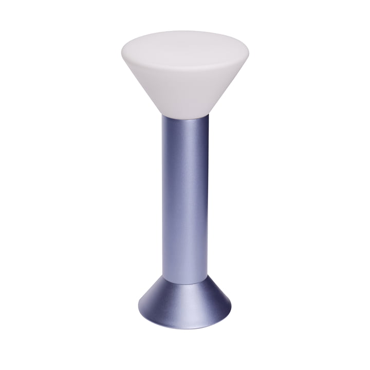 Hübsch Interior - Lampe à accu Flash, metallic purple