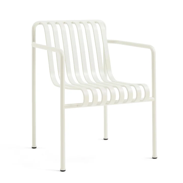 HAY - Palissade Dining Armchair , blanc crème