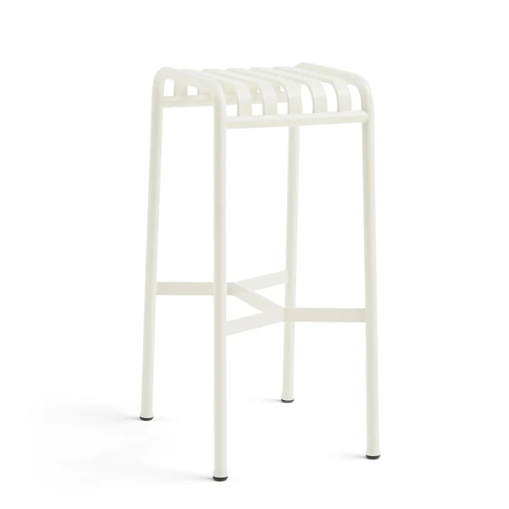 HAY - Palissade Tabouret de bar, blanc crème