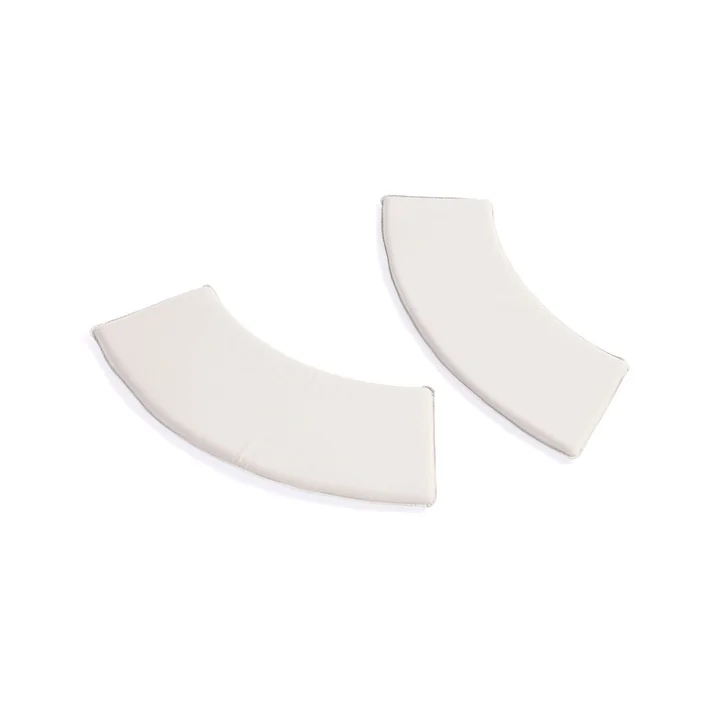 HAY - Palissade Park Bench Coussin d'assise, blanc crème (lot de 2)