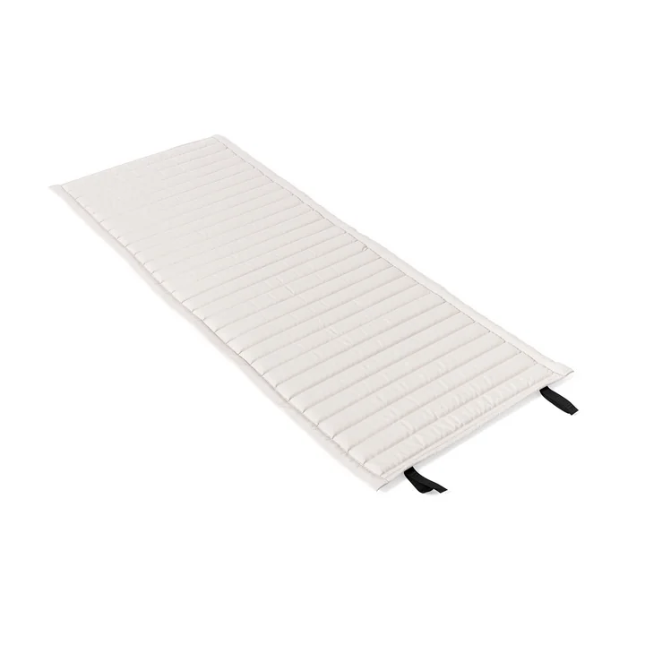 HAY - Palissade Quilted Cushion pour Lounge Chair High, blanc crème