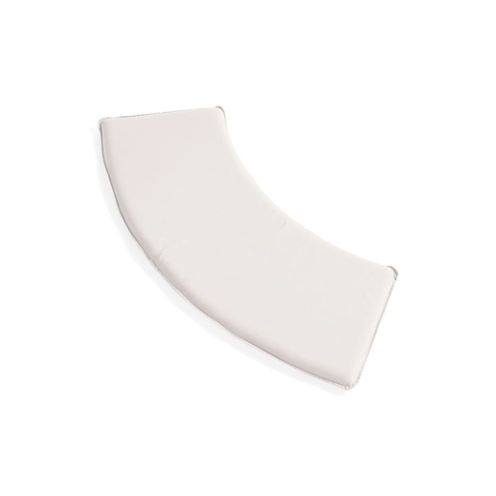 HAY - Palissade Park Bench Coussin d'assise, blanc crème