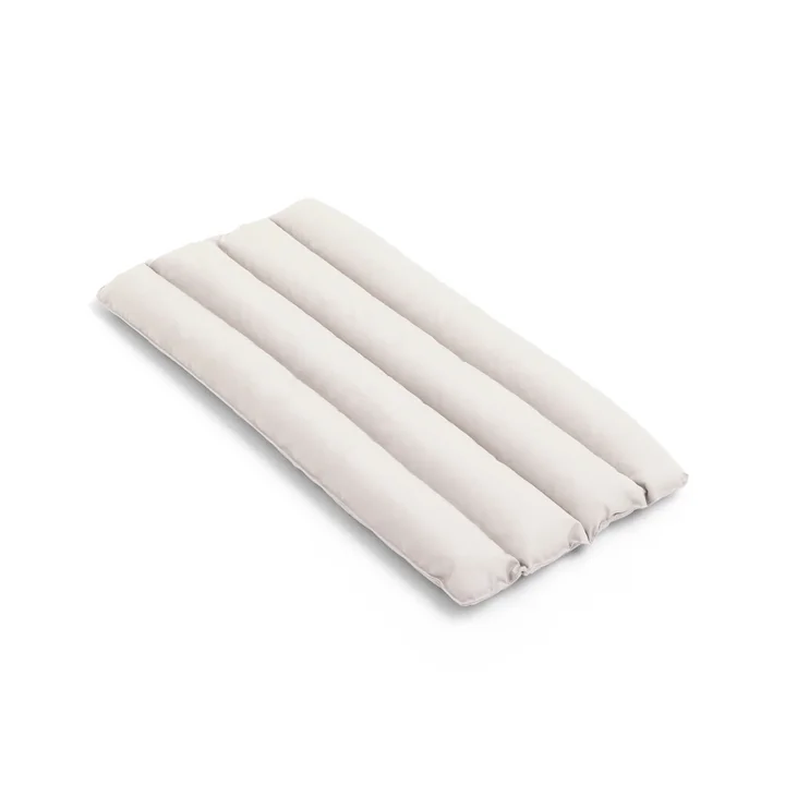 HAY - Palissade Soft Quilted Cushion , pour Chair / Armchair, blanc crème