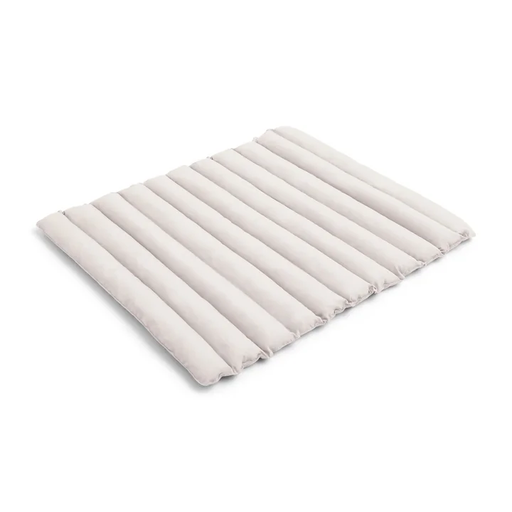 HAY - Palissade Soft Quilted Cushion , pour Dining Bench, blanc crème