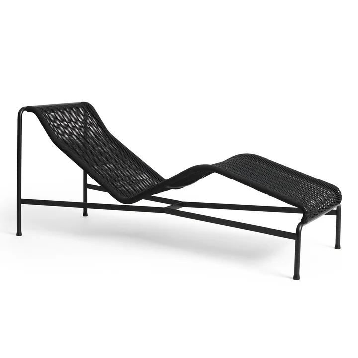 HAY - Palissade Cord Chaise Longue Chaise longue, anthracite