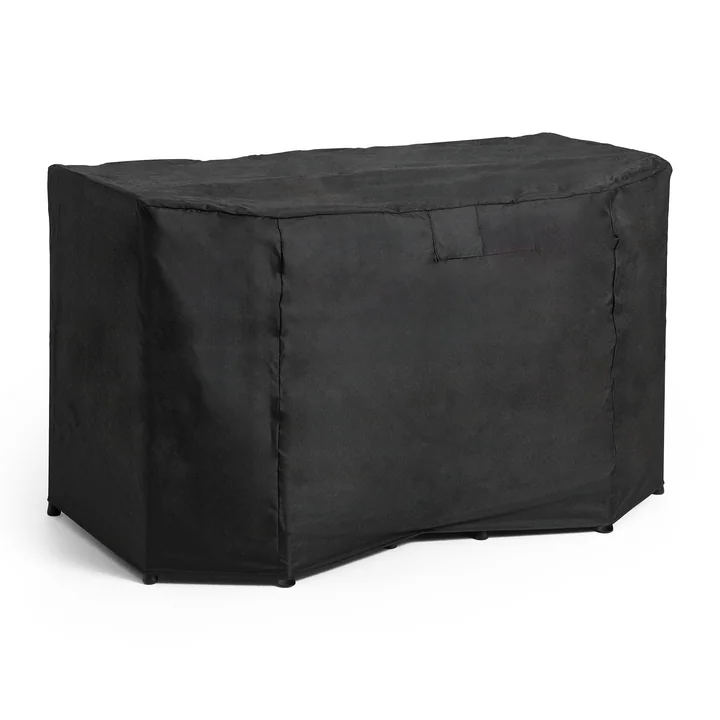 HAY - Palissade Cover pour table 82,5 x 90 cm et 2 Dining Armchairs, noir