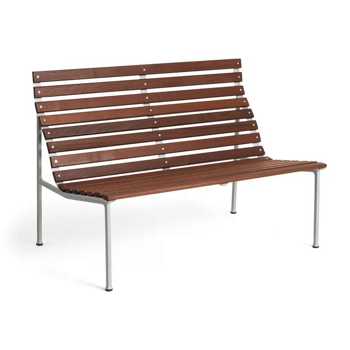 HAY - Traverse Lounge Bench, aluminium / frêne huilé