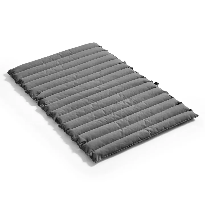 HAY - Traverse Quilted Cushion pour Lounge Chair, black pepper