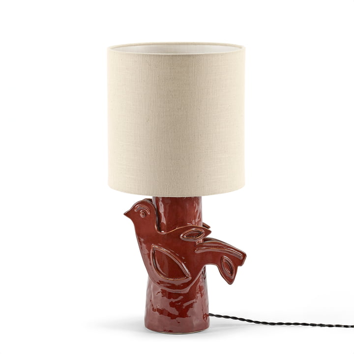 Serax - Paloma Lampe de table, rouge / beige