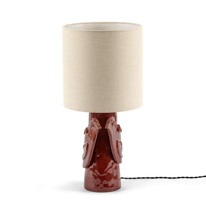 Serax - Paloma Lampe de table, rouge / beige