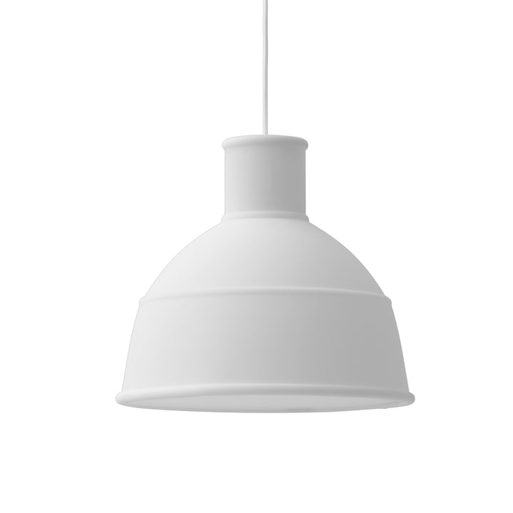 Muuto - Unfold Lampe suspendue, blanc translucide