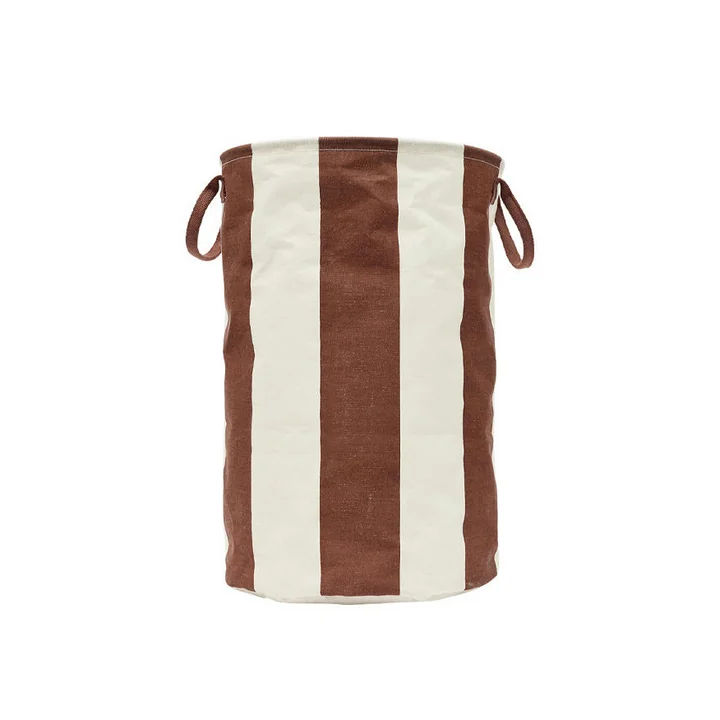 OYOY - Kara Panier à linge, Ø 38 x H 54 cm, nutmeg