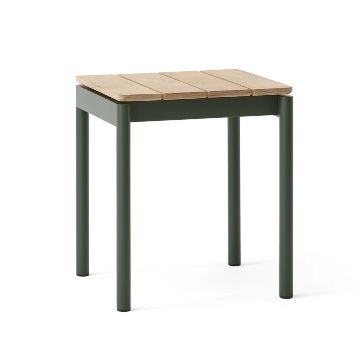& Tradition - Ville AV47 Tabouret de jardin, teck / bronze green