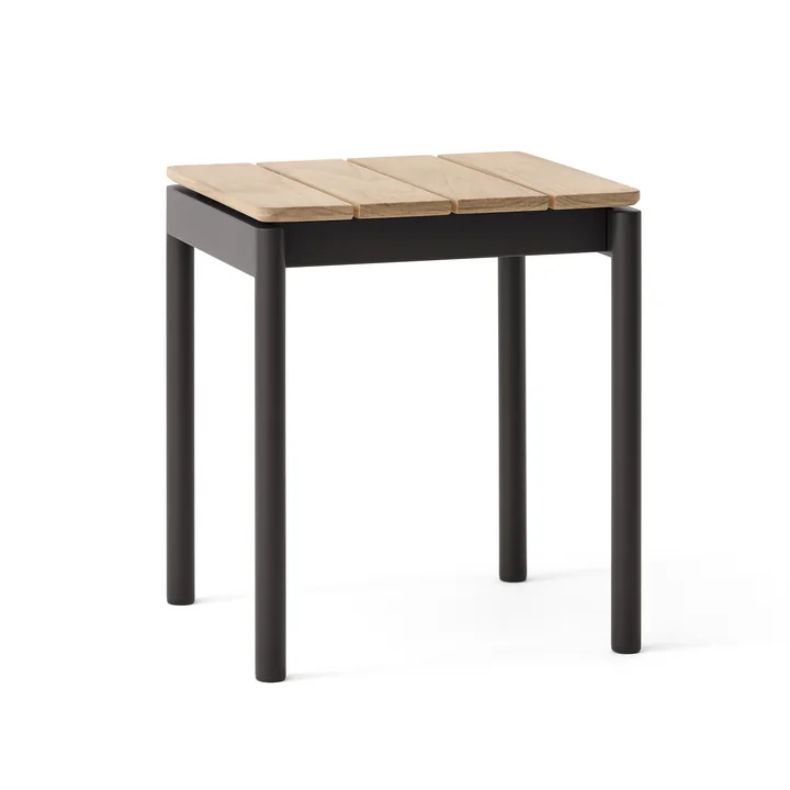 & Tradition - Ville AV47 Tabouret de jardin, teck / warm black