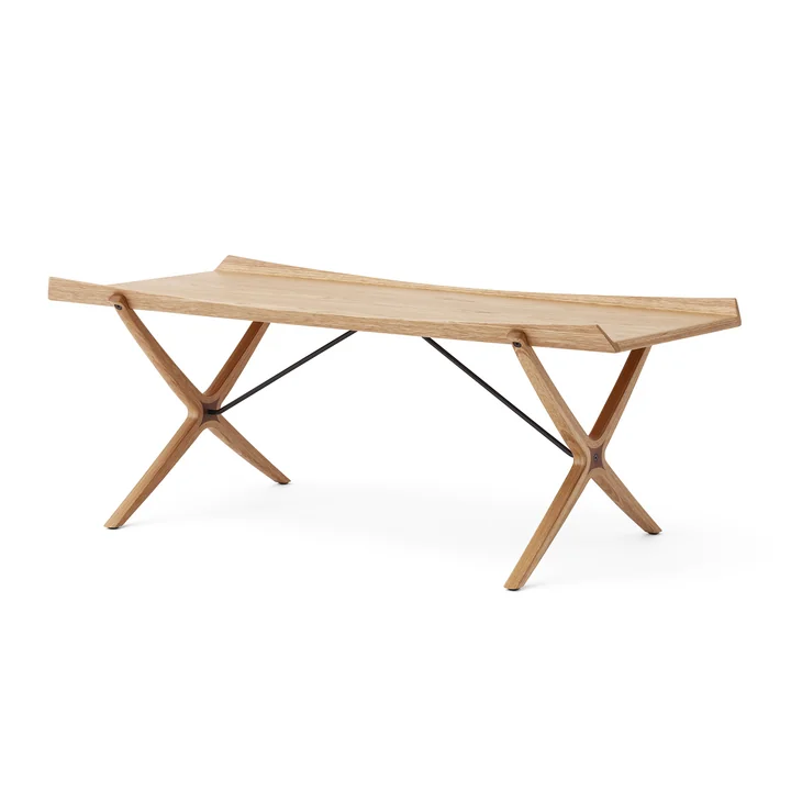 & Tradition - X HM13 Table basse, 120 x 61 cm, chêne
