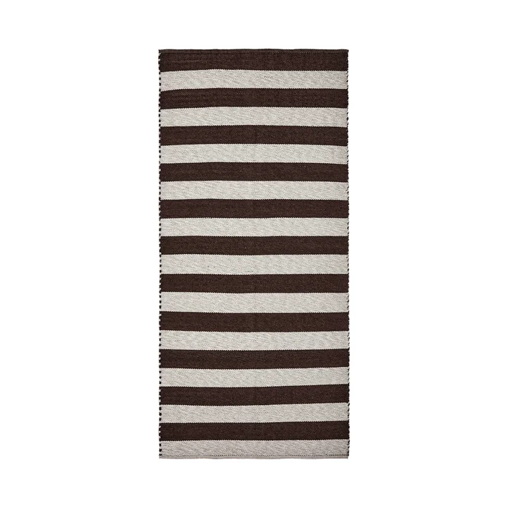 House Doctor - Tapis Alfo Outdoor, 90 x 200 cm, marron / naturel