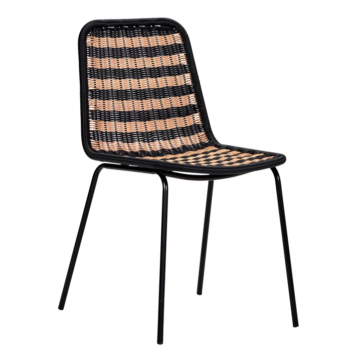 House Doctor - Hapur Dining Chair, nature / noir