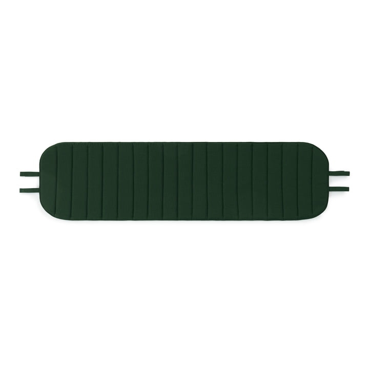 Normann Copenhagen - Coussin d'assise pour banc Vig, vert foncé