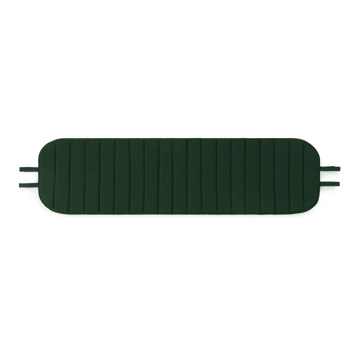 Normann Copenhagen - Coussin d'assise pour banc Vig, vert foncé