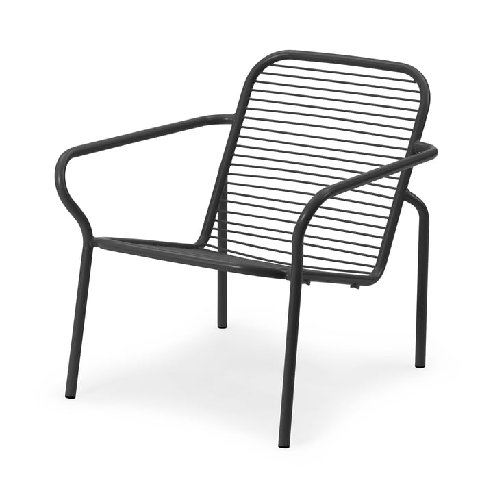 Normann Copenhagen - Vig Lounge Chair, noir