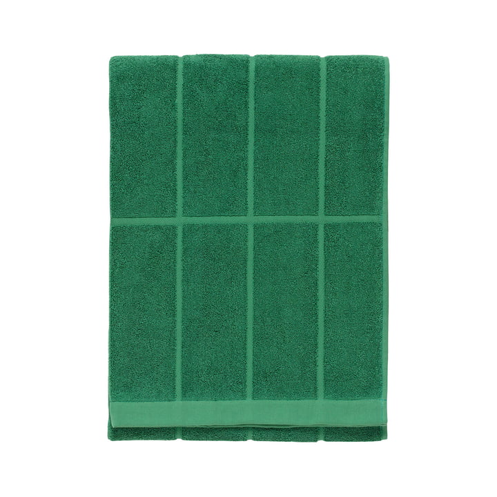 Tiiliskivi Drap de bain 70 x 150 cm, vert (printemps/été 2025) de Marimekko