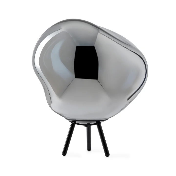 Tom Dixon - Melt LED lampe de sol / lampe suspendue avec batterie, noir / argent
