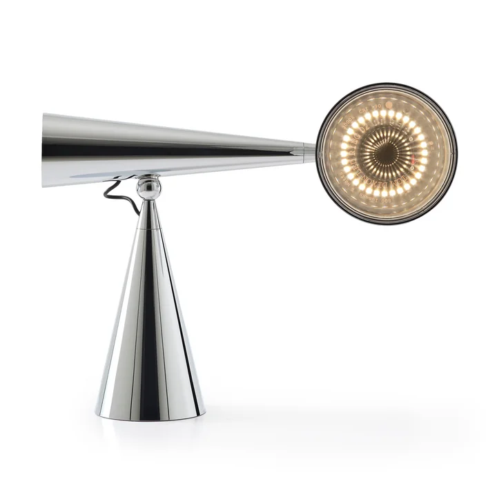 Tom Dixon - Pose Task LED lampe de table, argent