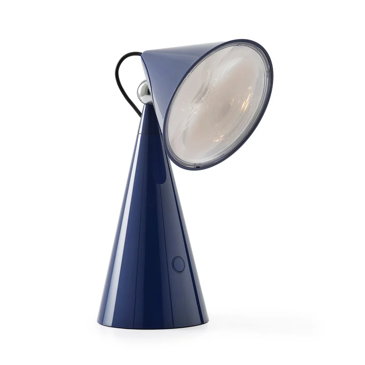 Tom Dixon - Pose LED Lampe de table avec batterie, indigo