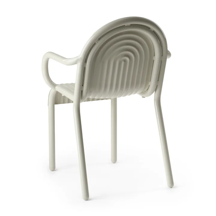 Tom Dixon - Groove Fauteuil de jardin, putty