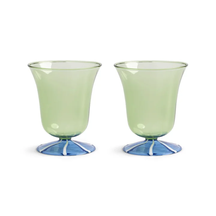 & klevering - Verre Eve 200 ml, vert (set de 2)