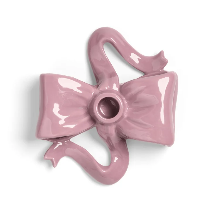 & klevering - Ribbon bougeoir, rose