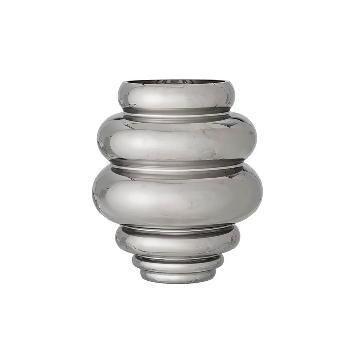 Bloomingville - Zorya vase, H 24 cm, argent