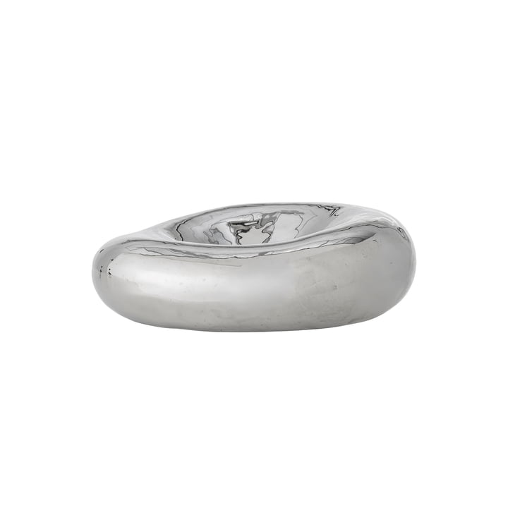 Bloomingville - Shine coupe, Ø 18 x 6 cm, argenté