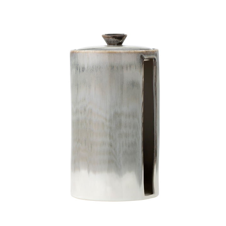 Bloomingville - Paula porte-rouleau de cuisine, Ø 15 x H 27 cm, gris