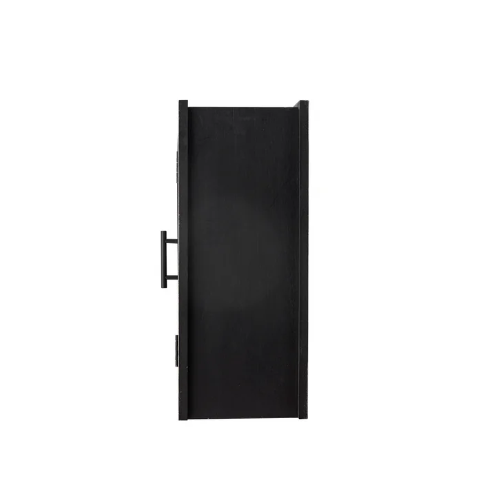 Bloomingville - Cabinet Lario, 62 x 49 x 23 cm, noir