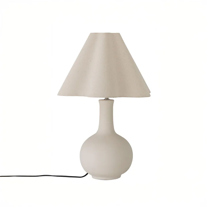 Heide lampe de table, blanc de Bloomingville