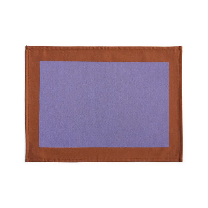 HAY - Ram Set de table, 31 x 43 cm, violet / marron