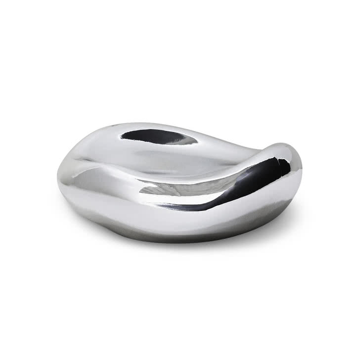 HKliving - Gleam Bol en verre, chrome