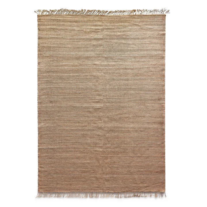 HKliving - Outlander Tapis de chanvre, 250 x 350 cm naturel