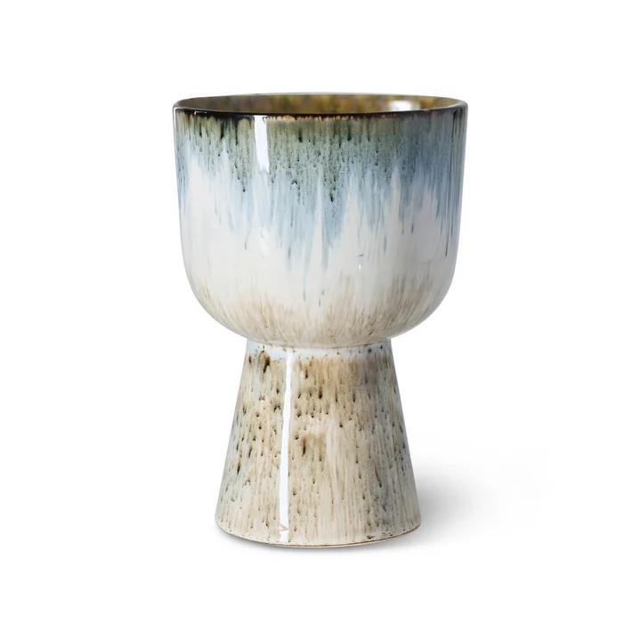 HKliving - Retro Pot de fleurs Ø 16,5 cm, lagoon