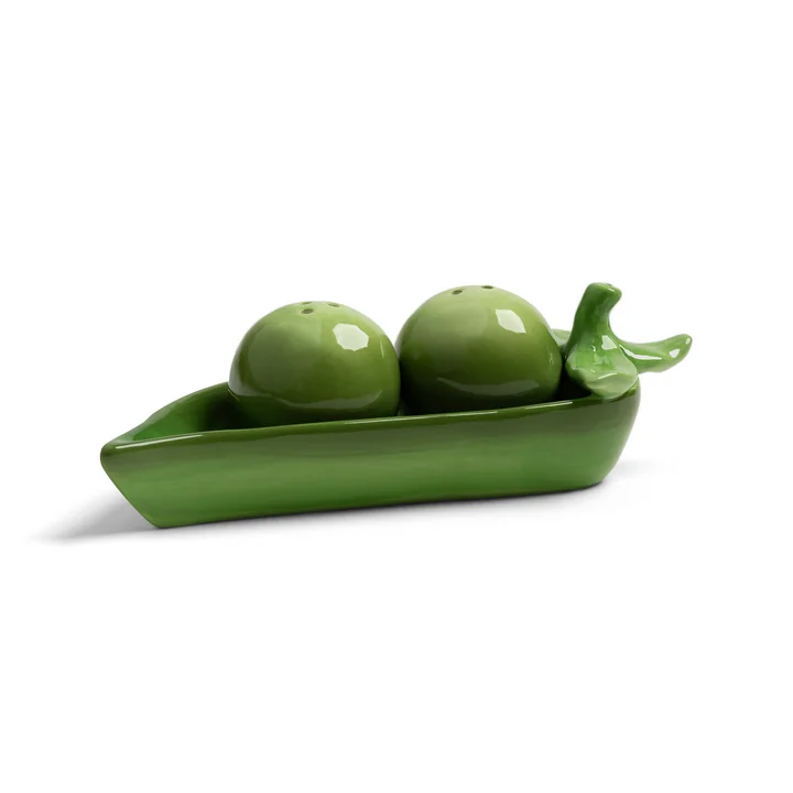 & klevering - Salière et poivrière, Pea, vert
