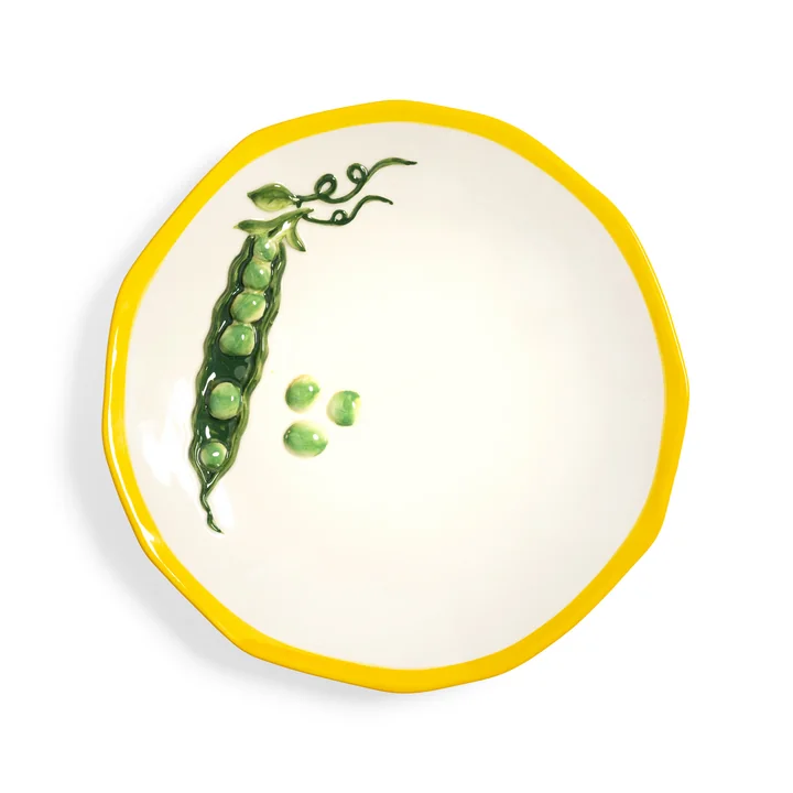 & klevering - Pisello Assiette Ø 31 cm, jaune
