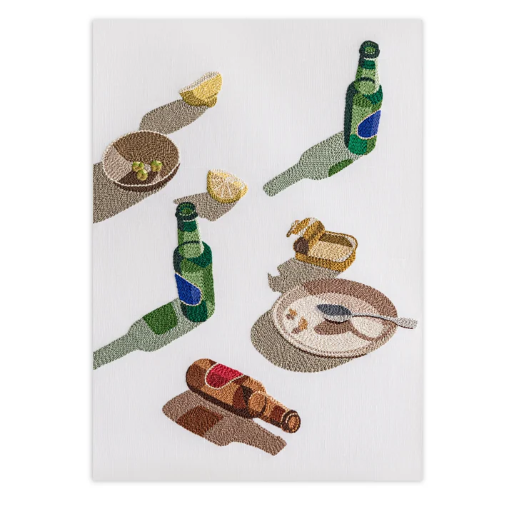 Paper Collective - Quarter to Four, 70 x 100 cm