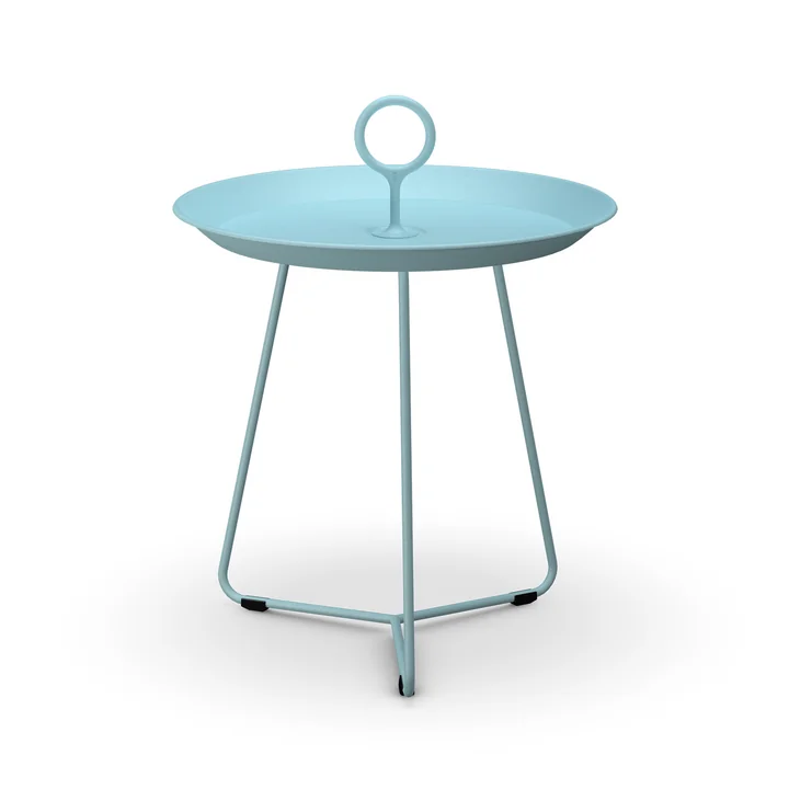 HOUE - Eyelet Table d'appoint, Ø 45 cm, ice blue
