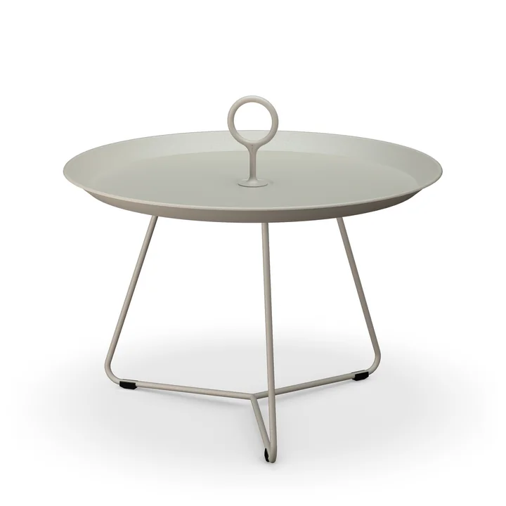HOUE - Eyelet Table d'appoint, Ø 57,5 cm, beige